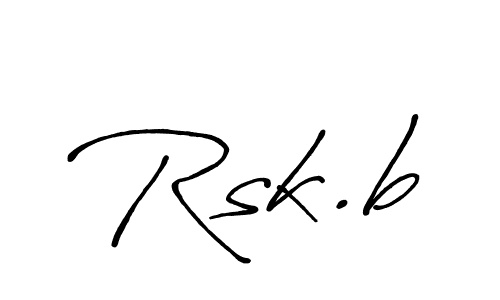 Once you've used our free online signature maker to create your best signature Antro_Vectra_Bolder style, it's time to enjoy all of the benefits that Rsk.b name signing documents. Rsk.b signature style 7 images and pictures png