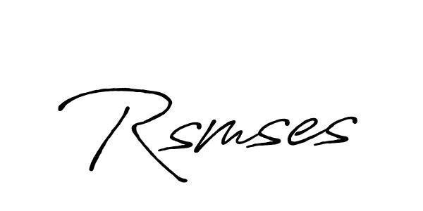 How to make Rsmses signature? Antro_Vectra_Bolder is a professional autograph style. Create handwritten signature for Rsmses name. Rsmses signature style 7 images and pictures png