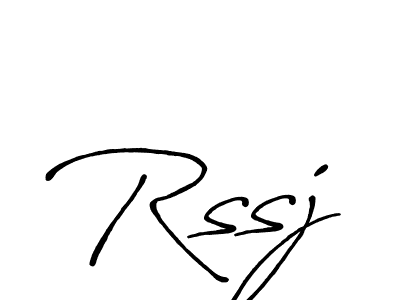 You should practise on your own different ways (Antro_Vectra_Bolder) to write your name (Rssj) in signature. don't let someone else do it for you. Rssj signature style 7 images and pictures png