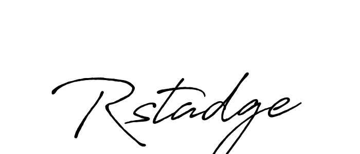 How to make Rstadge signature? Antro_Vectra_Bolder is a professional autograph style. Create handwritten signature for Rstadge name. Rstadge signature style 7 images and pictures png