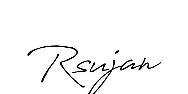 See photos of Rsujan official signature by Spectra . Check more albums & portfolios. Read reviews & check more about Antro_Vectra_Bolder font. Rsujan signature style 7 images and pictures png