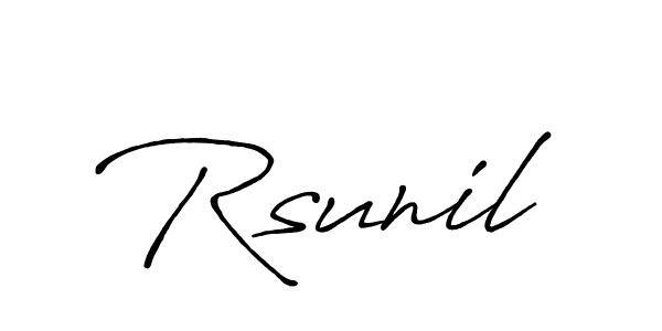 See photos of Rsunil official signature by Spectra . Check more albums & portfolios. Read reviews & check more about Antro_Vectra_Bolder font. Rsunil signature style 7 images and pictures png