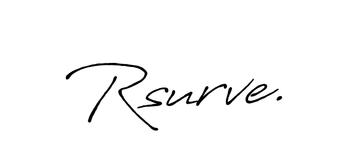 The best way (Antro_Vectra_Bolder) to make a short signature is to pick only two or three words in your name. The name Rsurve. include a total of six letters. For converting this name. Rsurve. signature style 7 images and pictures png