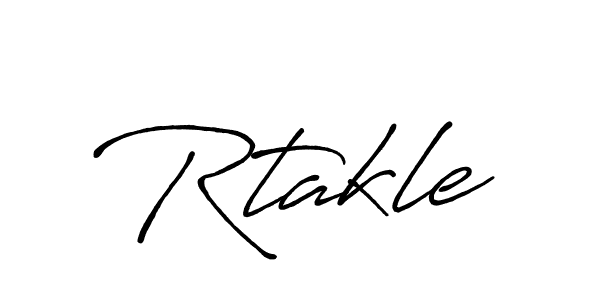 Also we have Rtakle name is the best signature style. Create professional handwritten signature collection using Antro_Vectra_Bolder autograph style. Rtakle signature style 7 images and pictures png