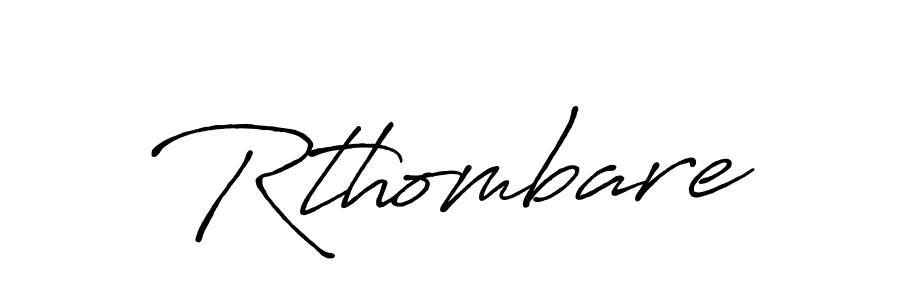 Also You can easily find your signature by using the search form. We will create Rthombare name handwritten signature images for you free of cost using Antro_Vectra_Bolder sign style. Rthombare signature style 7 images and pictures png