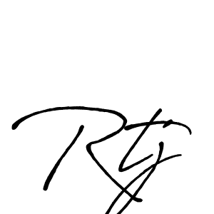 Also You can easily find your signature by using the search form. We will create Rtj name handwritten signature images for you free of cost using Antro_Vectra_Bolder sign style. Rtj signature style 7 images and pictures png