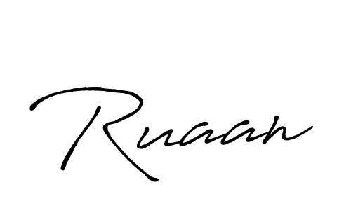 Make a beautiful signature design for name Ruaan. Use this online signature maker to create a handwritten signature for free. Ruaan signature style 7 images and pictures png