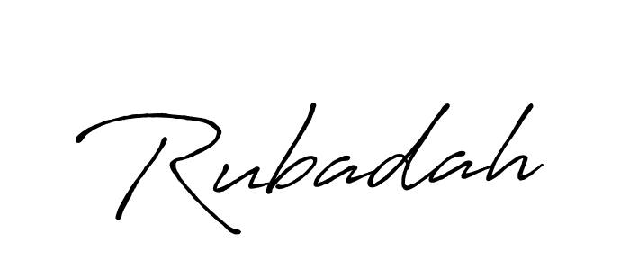 You should practise on your own different ways (Antro_Vectra_Bolder) to write your name (Rubadah) in signature. don't let someone else do it for you. Rubadah signature style 7 images and pictures png