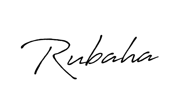 It looks lik you need a new signature style for name Rubaha. Design unique handwritten (Antro_Vectra_Bolder) signature with our free signature maker in just a few clicks. Rubaha signature style 7 images and pictures png