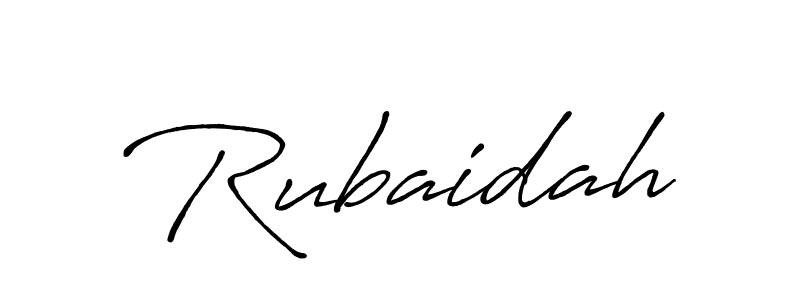 Also You can easily find your signature by using the search form. We will create Rubaidah name handwritten signature images for you free of cost using Antro_Vectra_Bolder sign style. Rubaidah signature style 7 images and pictures png