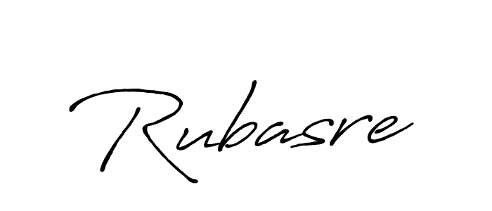 How to make Rubasre name signature. Use Antro_Vectra_Bolder style for creating short signs online. This is the latest handwritten sign. Rubasre signature style 7 images and pictures png
