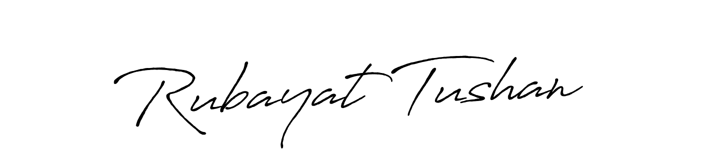 Make a beautiful signature design for name Rubayat Tushan. Use this online signature maker to create a handwritten signature for free. Rubayat Tushan signature style 7 images and pictures png