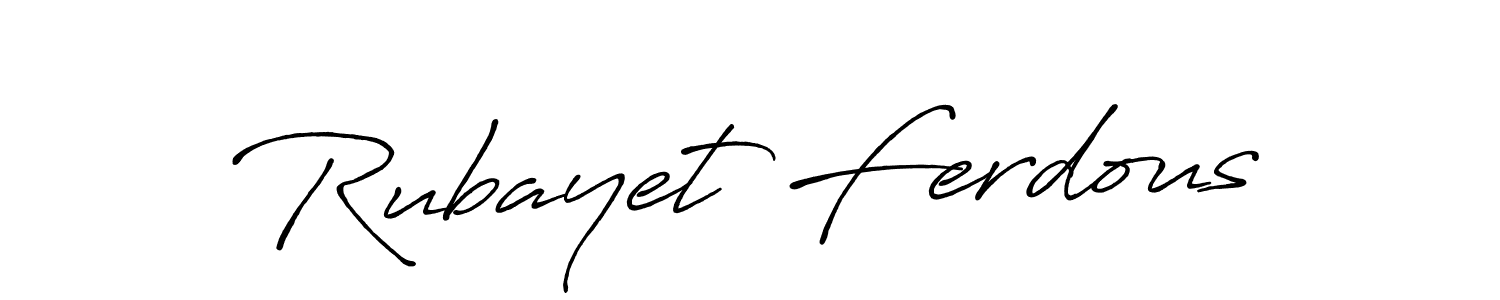 Once you've used our free online signature maker to create your best signature Antro_Vectra_Bolder style, it's time to enjoy all of the benefits that Rubayet Ferdous name signing documents. Rubayet Ferdous signature style 7 images and pictures png