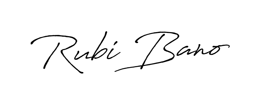 Once you've used our free online signature maker to create your best signature Antro_Vectra_Bolder style, it's time to enjoy all of the benefits that Rubi Bano name signing documents. Rubi Bano signature style 7 images and pictures png