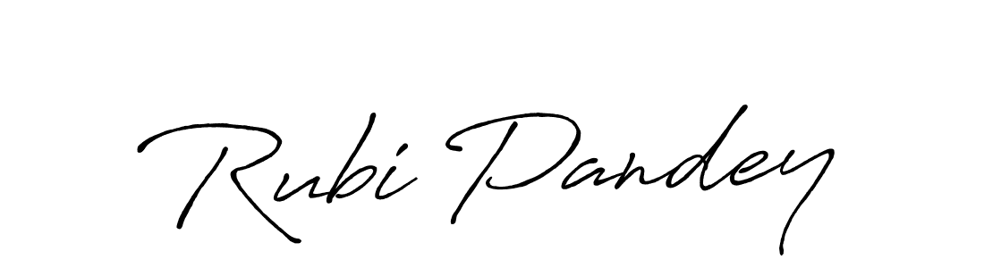 How to Draw Rubi Pandey signature style? Antro_Vectra_Bolder is a latest design signature styles for name Rubi Pandey. Rubi Pandey signature style 7 images and pictures png