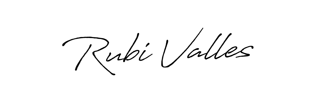 You should practise on your own different ways (Antro_Vectra_Bolder) to write your name (Rubi Valles) in signature. don't let someone else do it for you. Rubi Valles signature style 7 images and pictures png