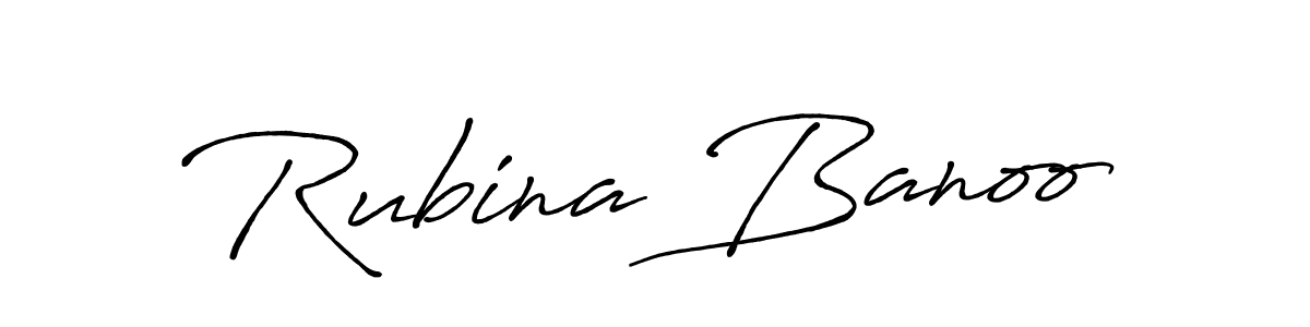 Once you've used our free online signature maker to create your best signature Antro_Vectra_Bolder style, it's time to enjoy all of the benefits that Rubina Banoo name signing documents. Rubina Banoo signature style 7 images and pictures png