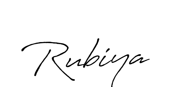 if you are searching for the best signature style for your name Rubiya. so please give up your signature search. here we have designed multiple signature styles  using Antro_Vectra_Bolder. Rubiya signature style 7 images and pictures png