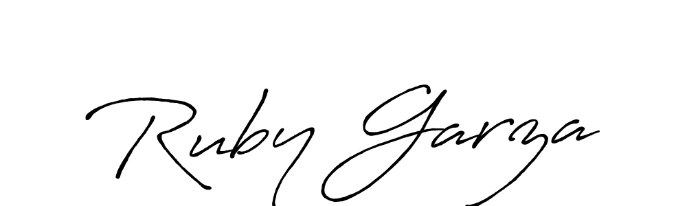 It looks lik you need a new signature style for name Ruby Garza. Design unique handwritten (Antro_Vectra_Bolder) signature with our free signature maker in just a few clicks. Ruby Garza signature style 7 images and pictures png