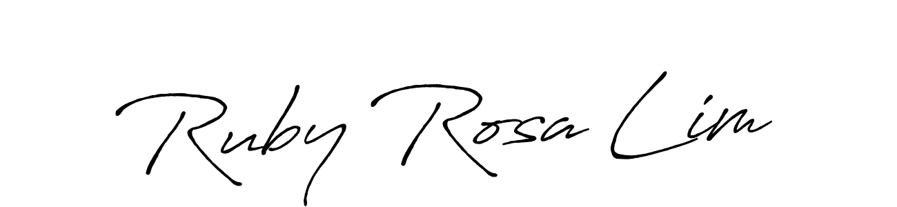 How to make Ruby Rosa Lim signature? Antro_Vectra_Bolder is a professional autograph style. Create handwritten signature for Ruby Rosa Lim name. Ruby Rosa Lim signature style 7 images and pictures png