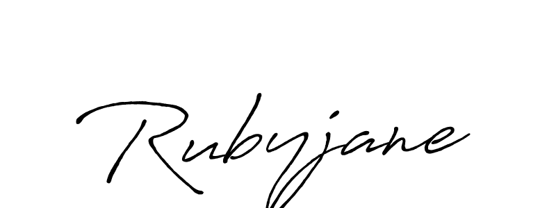 Antro_Vectra_Bolder is a professional signature style that is perfect for those who want to add a touch of class to their signature. It is also a great choice for those who want to make their signature more unique. Get Rubyjane name to fancy signature for free. Rubyjane signature style 7 images and pictures png