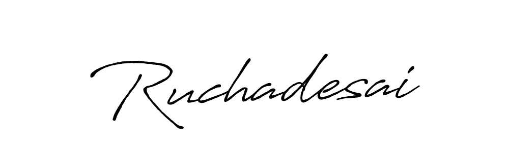 The best way (Antro_Vectra_Bolder) to make a short signature is to pick only two or three words in your name. The name Ruchadesai include a total of six letters. For converting this name. Ruchadesai signature style 7 images and pictures png