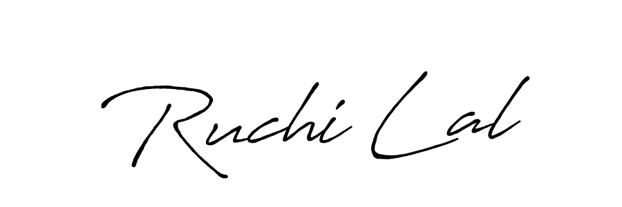 This is the best signature style for the Ruchi Lal name. Also you like these signature font (Antro_Vectra_Bolder). Mix name signature. Ruchi Lal signature style 7 images and pictures png