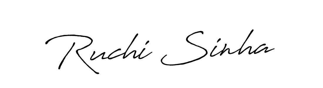You should practise on your own different ways (Antro_Vectra_Bolder) to write your name (Ruchi Sinha) in signature. don't let someone else do it for you. Ruchi Sinha signature style 7 images and pictures png