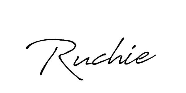 Once you've used our free online signature maker to create your best signature Antro_Vectra_Bolder style, it's time to enjoy all of the benefits that Ruchie name signing documents. Ruchie signature style 7 images and pictures png