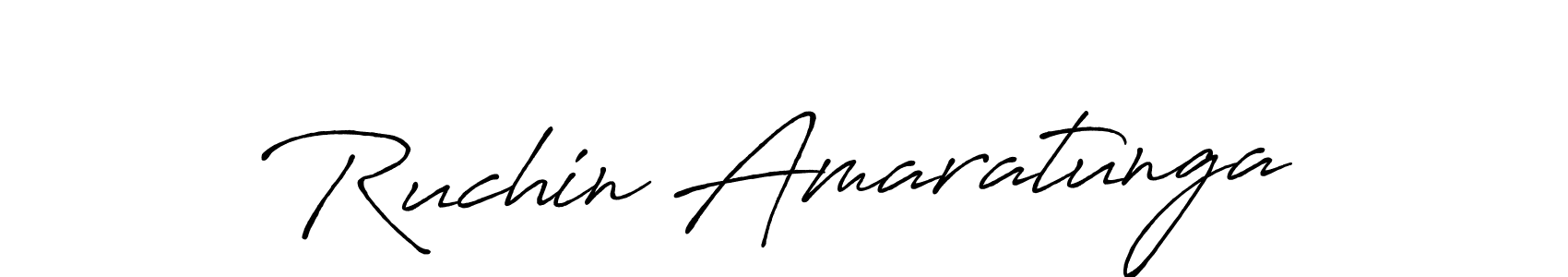 Also You can easily find your signature by using the search form. We will create Ruchin Amaratunga name handwritten signature images for you free of cost using Antro_Vectra_Bolder sign style. Ruchin Amaratunga signature style 7 images and pictures png