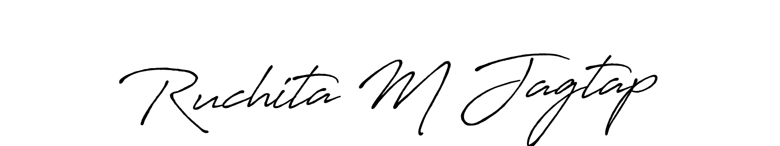 Best and Professional Signature Style for Ruchita M Jagtap. Antro_Vectra_Bolder Best Signature Style Collection. Ruchita M Jagtap signature style 7 images and pictures png