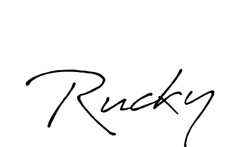 See photos of Rucky official signature by Spectra . Check more albums & portfolios. Read reviews & check more about Antro_Vectra_Bolder font. Rucky signature style 7 images and pictures png