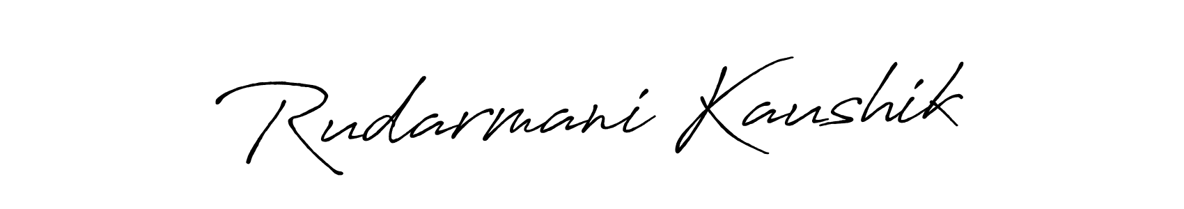 This is the best signature style for the Rudarmani Kaushik name. Also you like these signature font (Antro_Vectra_Bolder). Mix name signature. Rudarmani Kaushik signature style 7 images and pictures png