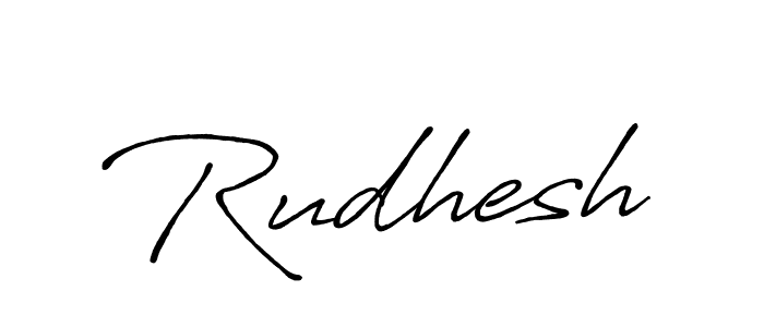 Antro_Vectra_Bolder is a professional signature style that is perfect for those who want to add a touch of class to their signature. It is also a great choice for those who want to make their signature more unique. Get Rudhesh name to fancy signature for free. Rudhesh signature style 7 images and pictures png