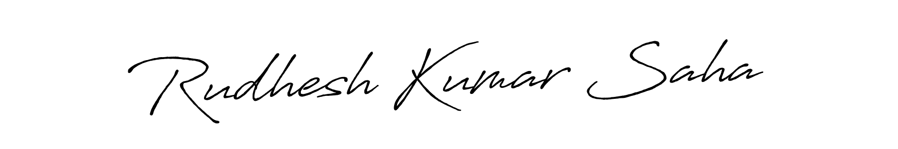 Once you've used our free online signature maker to create your best signature Antro_Vectra_Bolder style, it's time to enjoy all of the benefits that Rudhesh Kumar Saha name signing documents. Rudhesh Kumar Saha signature style 7 images and pictures png