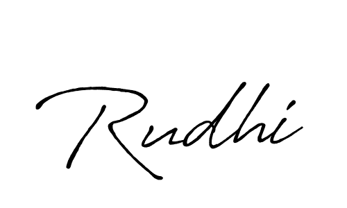 Similarly Antro_Vectra_Bolder is the best handwritten signature design. Signature creator online .You can use it as an online autograph creator for name Rudhi. Rudhi signature style 7 images and pictures png
