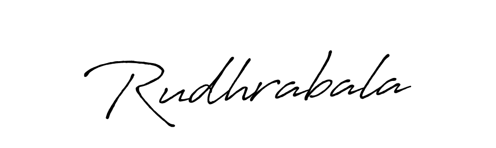 Make a short Rudhrabala signature style. Manage your documents anywhere anytime using Antro_Vectra_Bolder. Create and add eSignatures, submit forms, share and send files easily. Rudhrabala signature style 7 images and pictures png