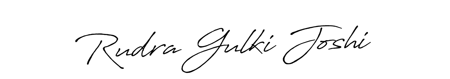 Once you've used our free online signature maker to create your best signature Antro_Vectra_Bolder style, it's time to enjoy all of the benefits that Rudra Gulki Joshi name signing documents. Rudra Gulki Joshi signature style 7 images and pictures png