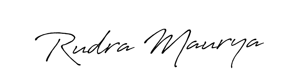 This is the best signature style for the Rudra Maurya name. Also you like these signature font (Antro_Vectra_Bolder). Mix name signature. Rudra Maurya signature style 7 images and pictures png