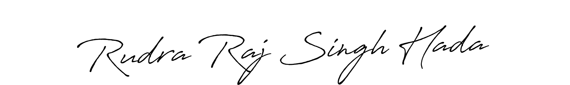 if you are searching for the best signature style for your name Rudra Raj Singh Hada. so please give up your signature search. here we have designed multiple signature styles  using Antro_Vectra_Bolder. Rudra Raj Singh Hada signature style 7 images and pictures png