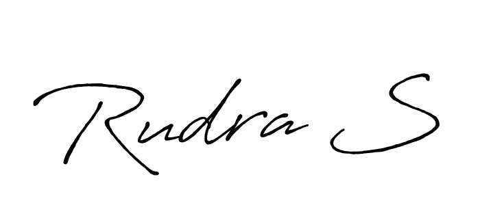 You can use this online signature creator to create a handwritten signature for the name Rudra S. This is the best online autograph maker. Rudra S signature style 7 images and pictures png