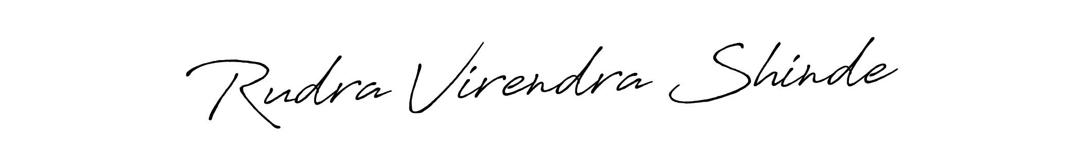 It looks lik you need a new signature style for name Rudra Virendra Shinde. Design unique handwritten (Antro_Vectra_Bolder) signature with our free signature maker in just a few clicks. Rudra Virendra Shinde signature style 7 images and pictures png