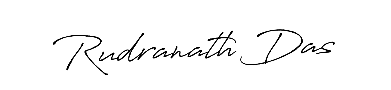 Create a beautiful signature design for name Rudranath Das. With this signature (Antro_Vectra_Bolder) fonts, you can make a handwritten signature for free. Rudranath Das signature style 7 images and pictures png