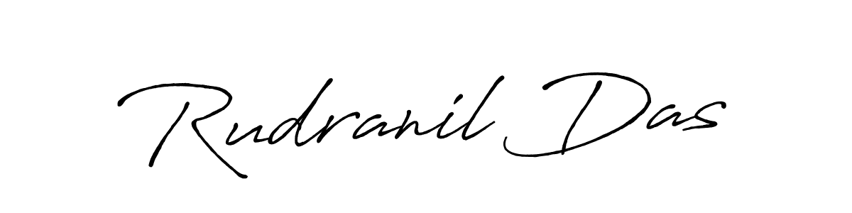 Make a beautiful signature design for name Rudranil Das. With this signature (Antro_Vectra_Bolder) style, you can create a handwritten signature for free. Rudranil Das signature style 7 images and pictures png