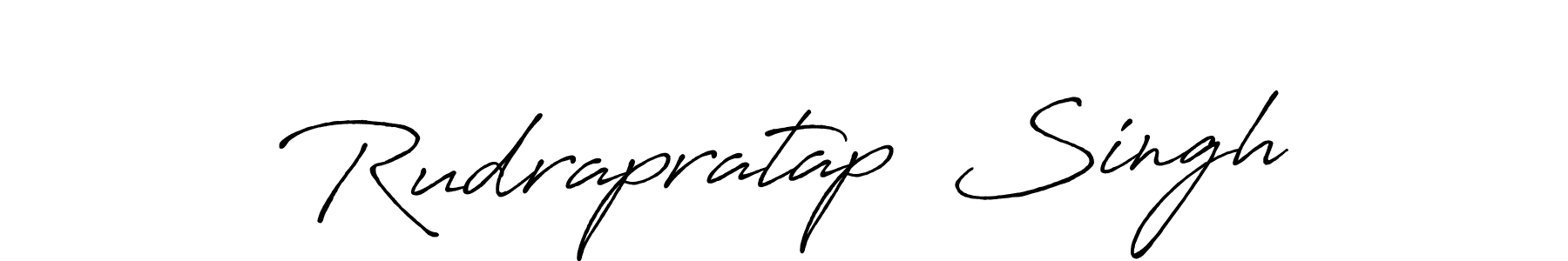 Design your own signature with our free online signature maker. With this signature software, you can create a handwritten (Antro_Vectra_Bolder) signature for name Rudrapratap  Singh. Rudrapratap  Singh signature style 7 images and pictures png