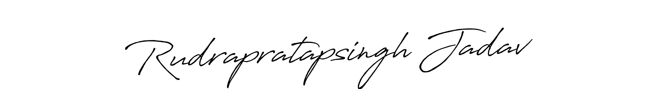 Also we have Rudrapratapsingh Jadav name is the best signature style. Create professional handwritten signature collection using Antro_Vectra_Bolder autograph style. Rudrapratapsingh Jadav signature style 7 images and pictures png