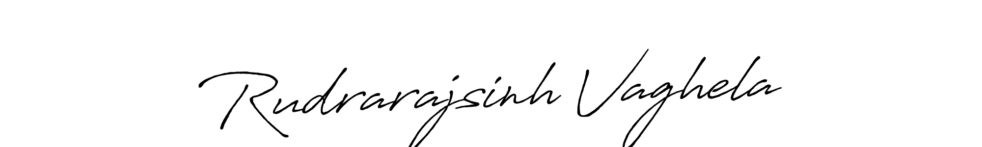 Rudrarajsinh Vaghela stylish signature style. Best Handwritten Sign (Antro_Vectra_Bolder) for my name. Handwritten Signature Collection Ideas for my name Rudrarajsinh Vaghela. Rudrarajsinh Vaghela signature style 7 images and pictures png