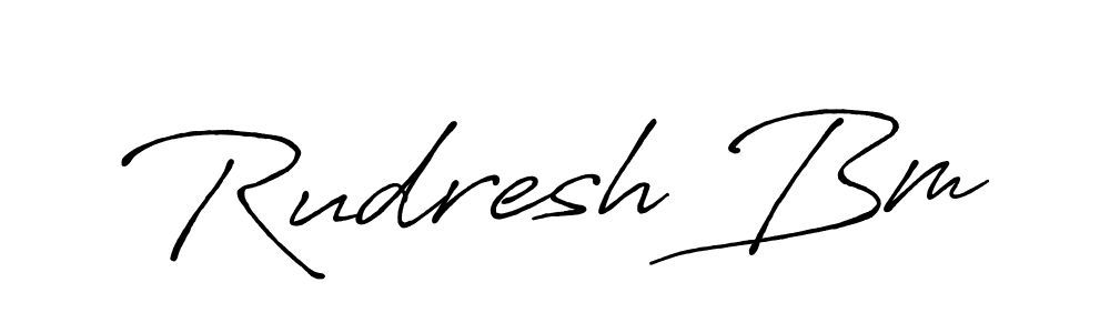 See photos of Rudresh Bm official signature by Spectra . Check more albums & portfolios. Read reviews & check more about Antro_Vectra_Bolder font. Rudresh Bm signature style 7 images and pictures png