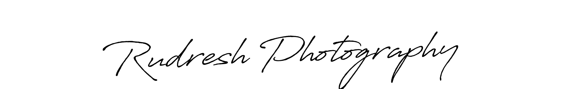 How to Draw Rudresh Photography signature style? Antro_Vectra_Bolder is a latest design signature styles for name Rudresh Photography. Rudresh Photography signature style 7 images and pictures png