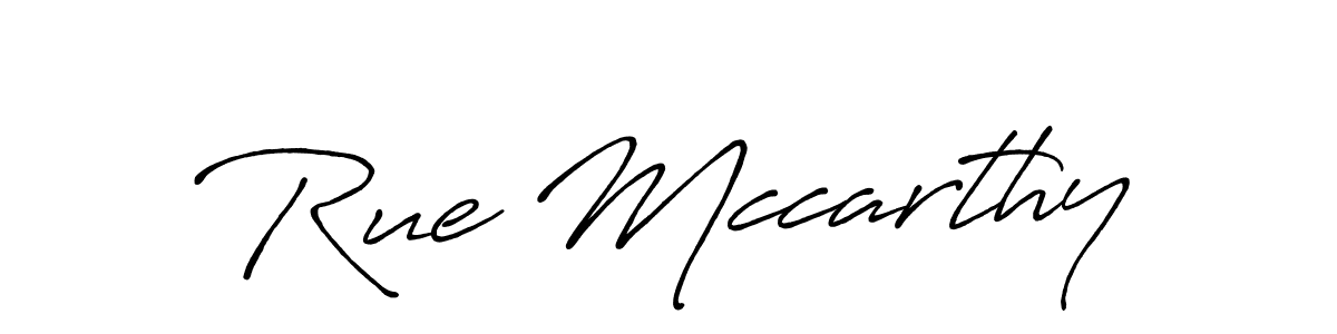 Design your own signature with our free online signature maker. With this signature software, you can create a handwritten (Antro_Vectra_Bolder) signature for name Rue Mccarthy. Rue Mccarthy signature style 7 images and pictures png